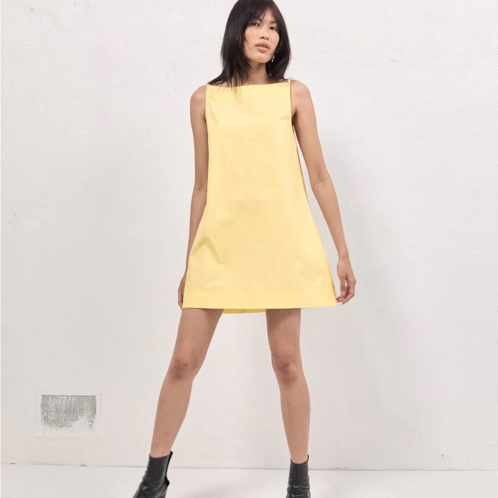 [SOLD] Butter Yellow Mini Dress